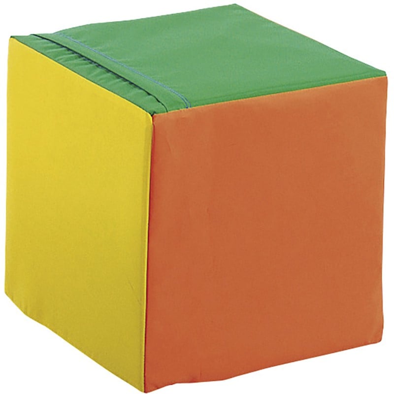 (代引き・個人宅・北海道・沖縄への配送不可)三和体育 ソフロック カラーサイコロ B ベッ 学校機器 器具 (s0943)