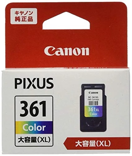 キヤノン Canon 純正 インクカートリッジ BC-361XL 3色カラー 大容量タイプ