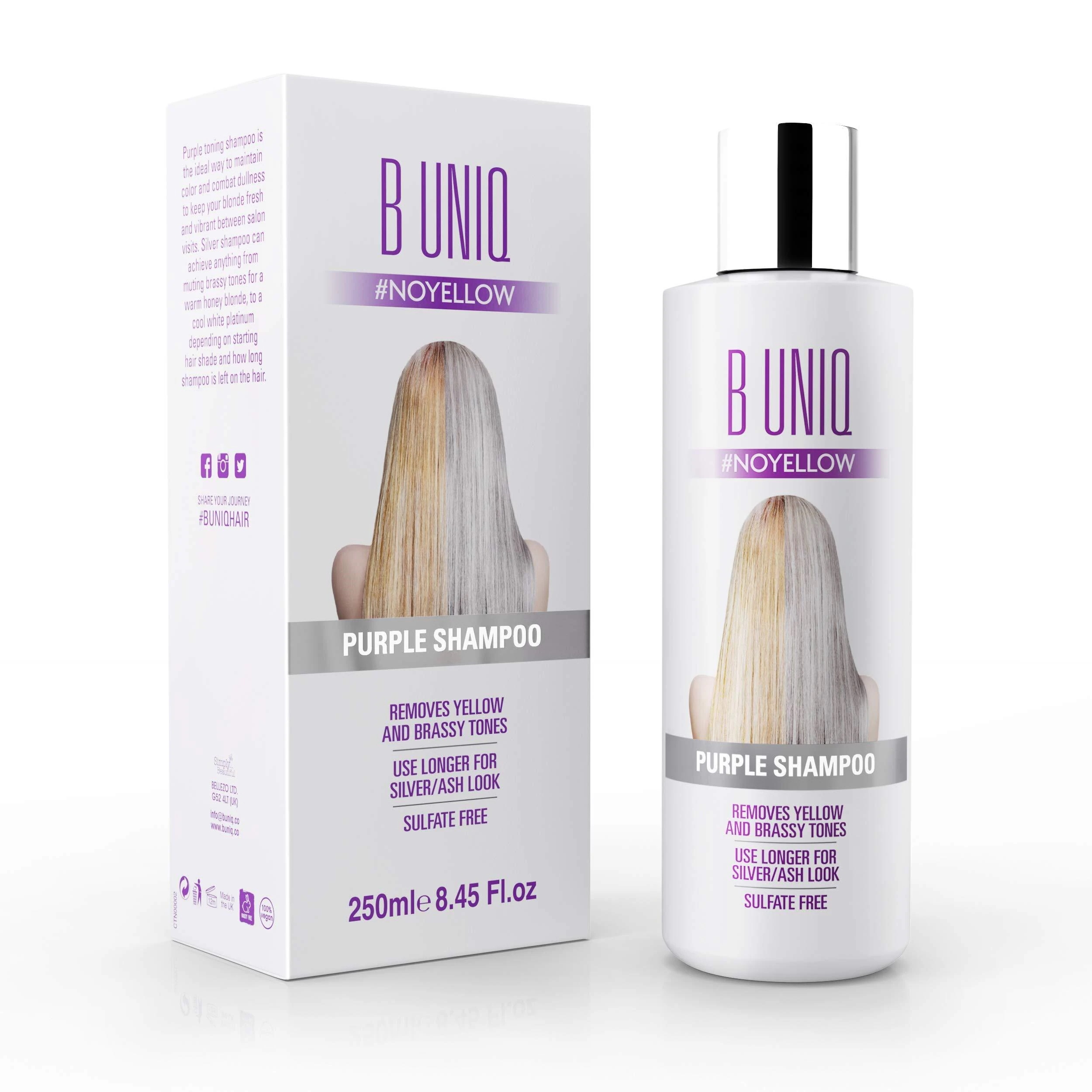 Purple Shampoo For Blonde Hair - Blue Shampoo for