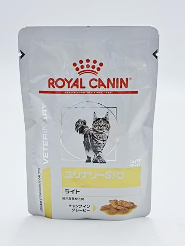 【療法食】ロイヤルカナン 猫用 ユリナリー S/O ライト パウチ 85g×24