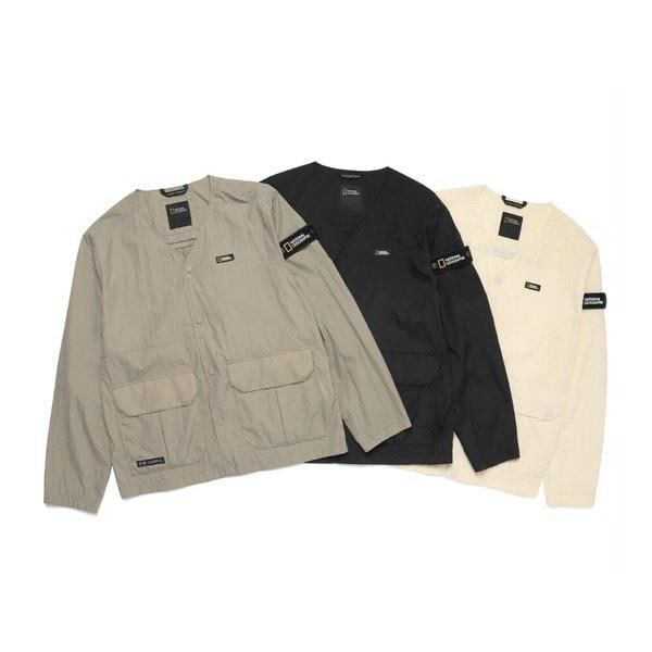 N221UJP904 シティカジュアル中間の季節ネックレスカーディガンジャケット3色1