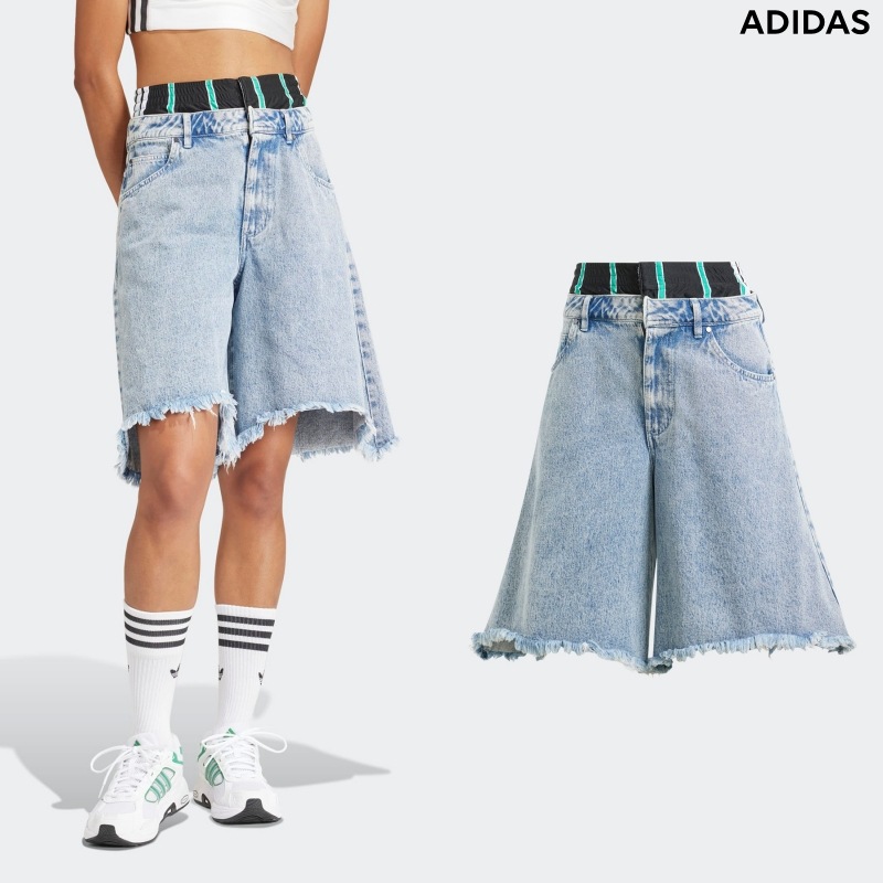 [ADIDAS] アディダス レディース トラックパンツ ボクサーショーツ / KSENIASCHNAIDER DENIM SHORTS 9,450円