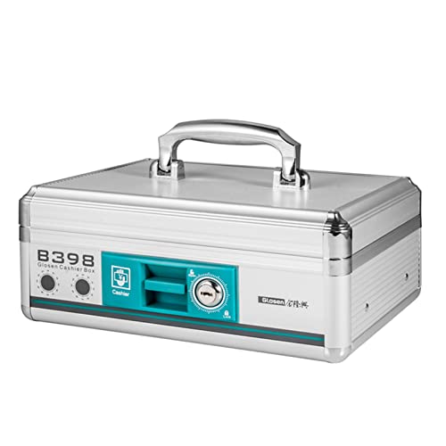 手提げ金庫 貯金箱 プラス 金庫 小型 貴重品ケー貯金箱 お札 鍵付き a4金庫 スキーロック式 金属製 ミニサイズ 耐火 軽量 事務用 家庭 子供