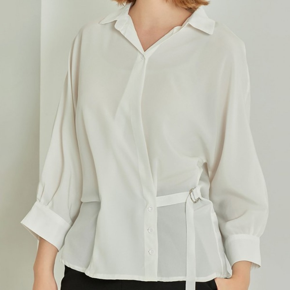 (リアーナニューヨーク) スラントラップストラップブラウス RQHQBL040 6,131円