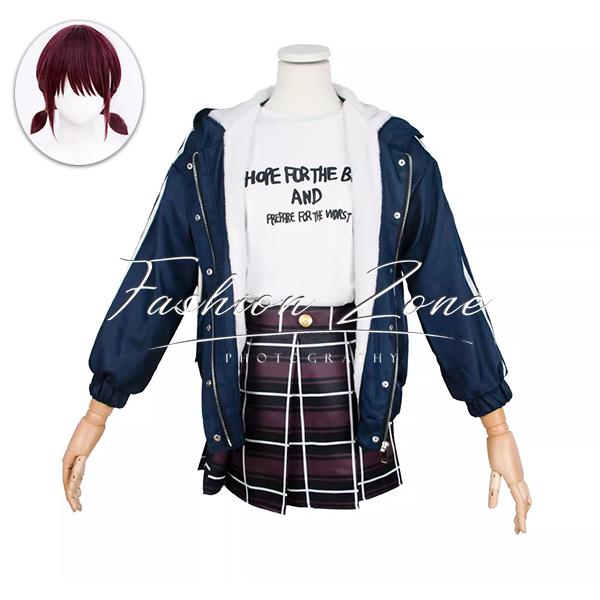 ガールズバンドクライ GIRLS BAND CRY 風 井芹仁菜 いせりにな コスプレ衣装 ウィッグ cosplay ハロウィン 演出服 変装