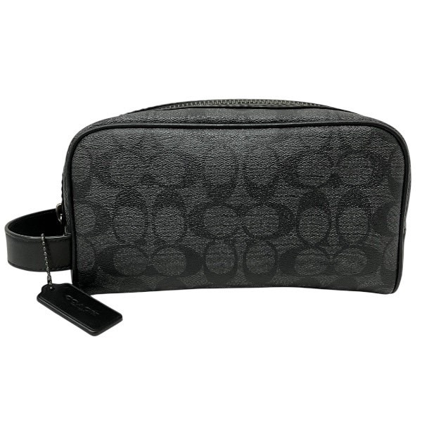 コーチ COACH シグネチャー 2515 バッグ セカンドバッグ ポーチ メンズ 【中古】