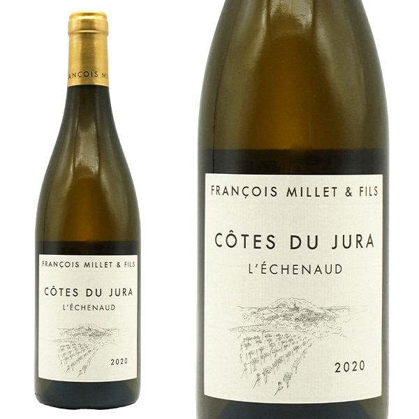 【お1人様1本のみ】コート デュ ジュラ ブラン レシュノー 2020 フランソワ ミエ エ フィスCotes du Jura Blanc Lechenaud 2020 Francois M