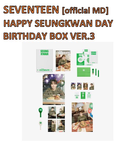 【SEVENTEEN】 - HAPPY SEUNGKWAN DAY BIRTHDAY BOX VER.3