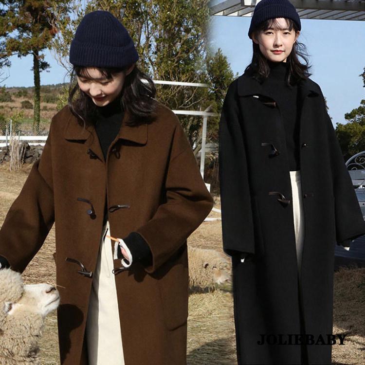 チェスターコート レディース ロングコート 冬 韓国風 ラシャコート 黒 20代 30代 無地 ブラウン ブラック ロング丈 オーバーコート アウター