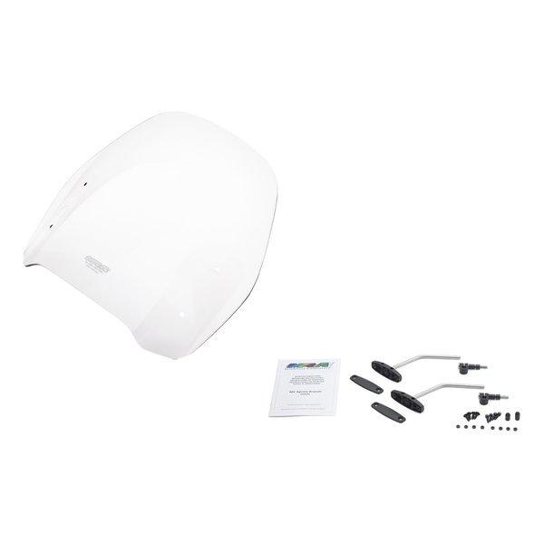 スクリーンセット ロード クリア ユニバーサル ハンドルポストマウントキット付き SET-HKSD-MRO-C