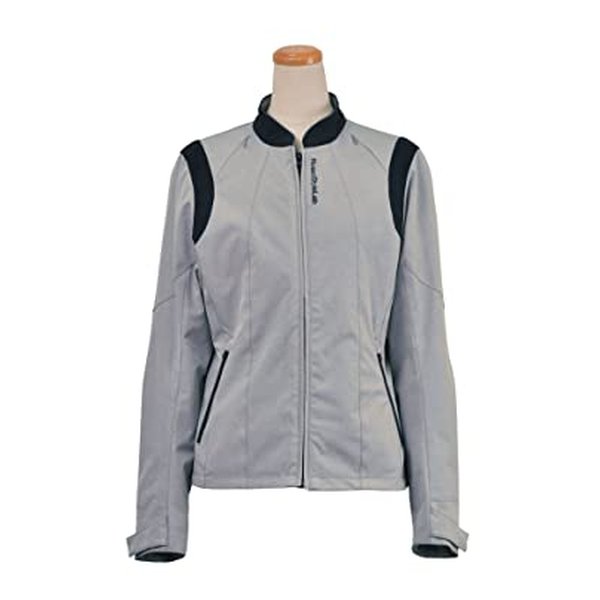 ROJ-109 ソフトシェルジャケット トップグレー Lサイズ 春夏秋 レディース ROJ-109TOPGRAYL