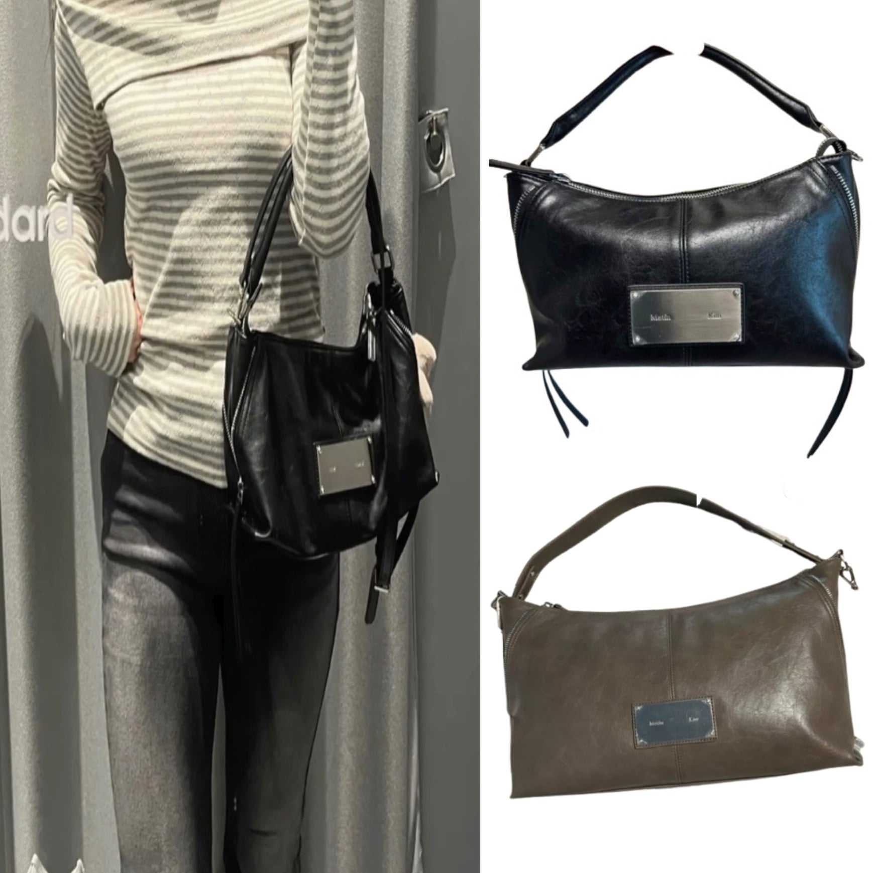 25SS MATIN SIDE ZIPPER TWO WAY BAG [公式正規品]