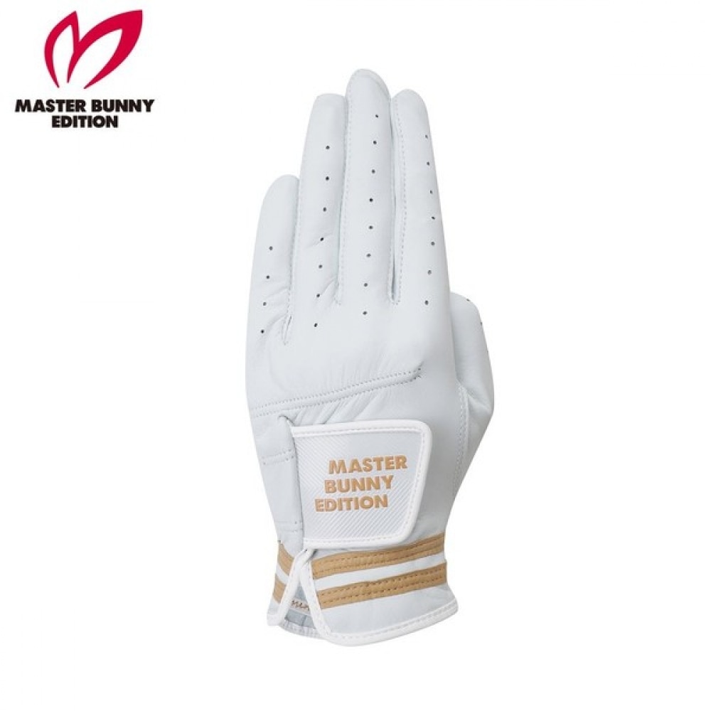 (マスターバニー) コモンカラーロゴベルクロ片手シープスキングローブ