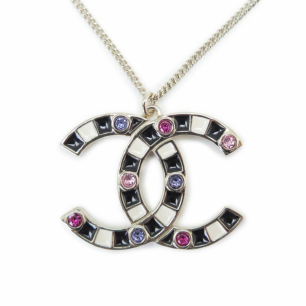 訳あり ネックレス ペンダント レディース A58694 Y47190 Z5833 アクセサリー ココマーク CCマーク マルチカラー ゴールド