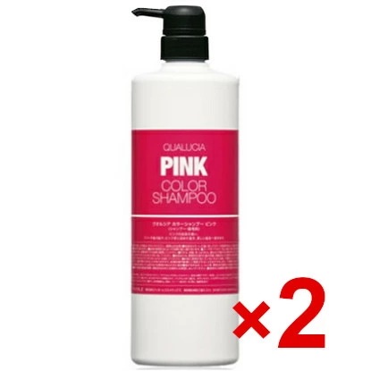 【送料無料】 フィヨーレ FIOLE ／ クオルシア カラーシャンプー ピンク 1000ml 2個セット　染毛料