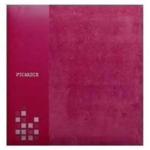 ナカバヤシ 100年台紙フエルアルバム 「ピカルディー」 (Lサイズ／レッド) アH-LG-500-R