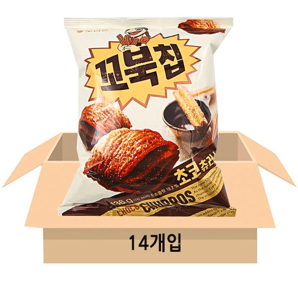オリオン コブクチップ チョコチュロス味 136g 14個
