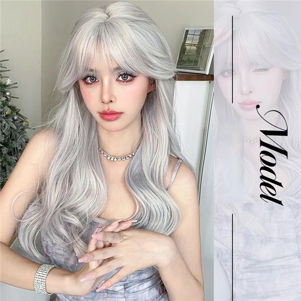 ウィッグ レディース フルウィッグ ミディアム ぱっつん前髪 前髪あり 可愛い かわいい 大人用 コスプレ ロリータ ゴスロリ コスチューム 原宿風 仮装 超自然 かつら wig Lolita 小顔