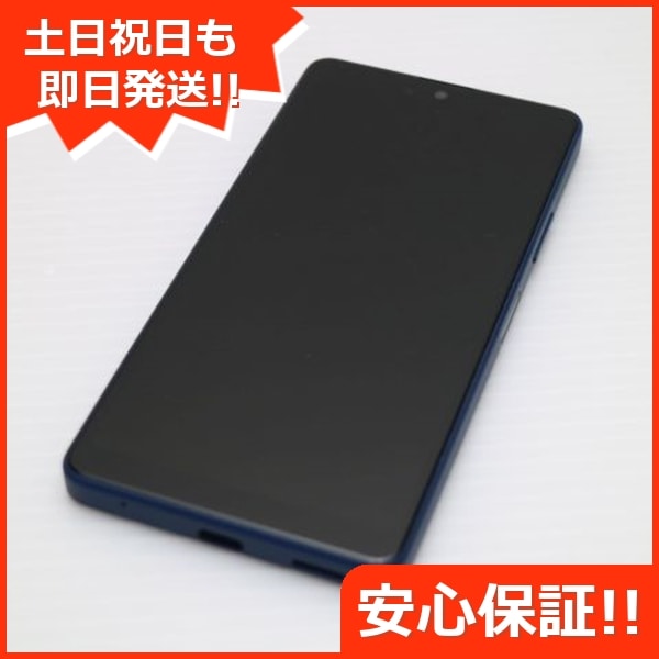新品同様 Xperia Ace III SOG08 ブルー スマホ 白ロム 中古 土日祝発送OK 82