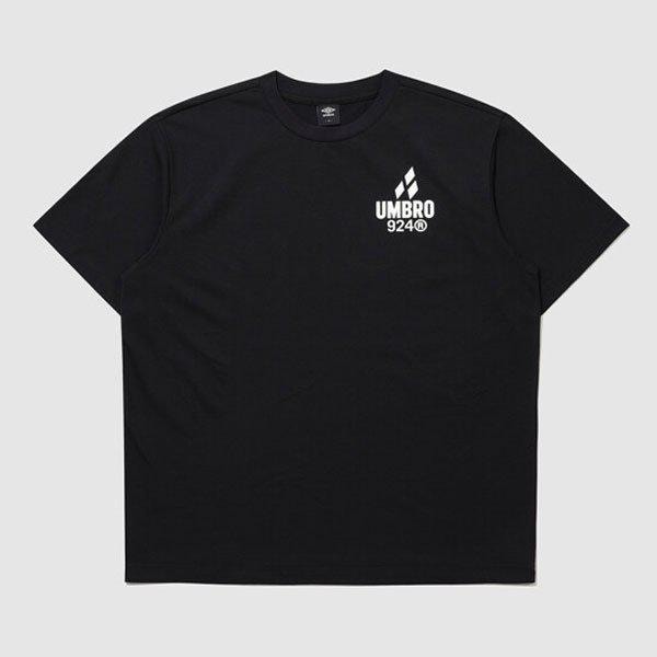 ポップラッシュ フレッシュ グラフィック 半袖Tシャツ UR121CRS35 BLACK