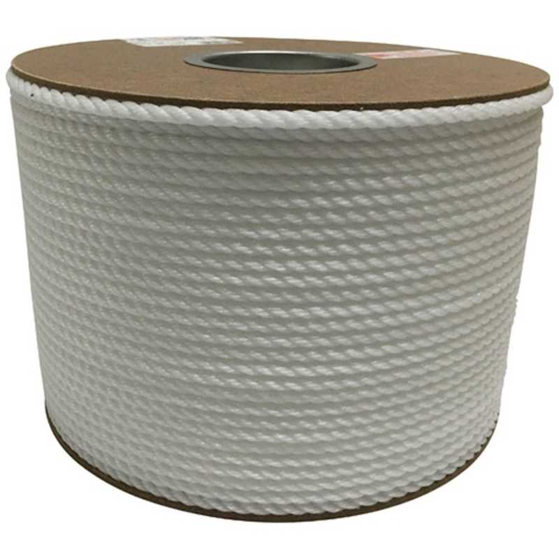 ユタカメイク　ユタカ ポリエチレンロープドラム巻 6mm×200m ホワイト　PRE-107