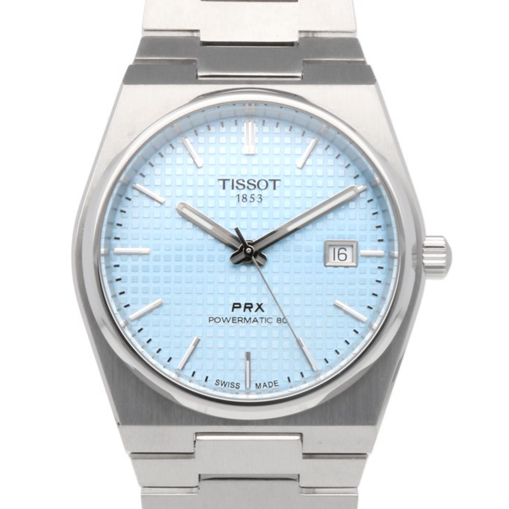ティソ パワーマティック80 腕時計 ステンレススチール PRX 自動巻き 1年保証 TISSOT 中古 美品