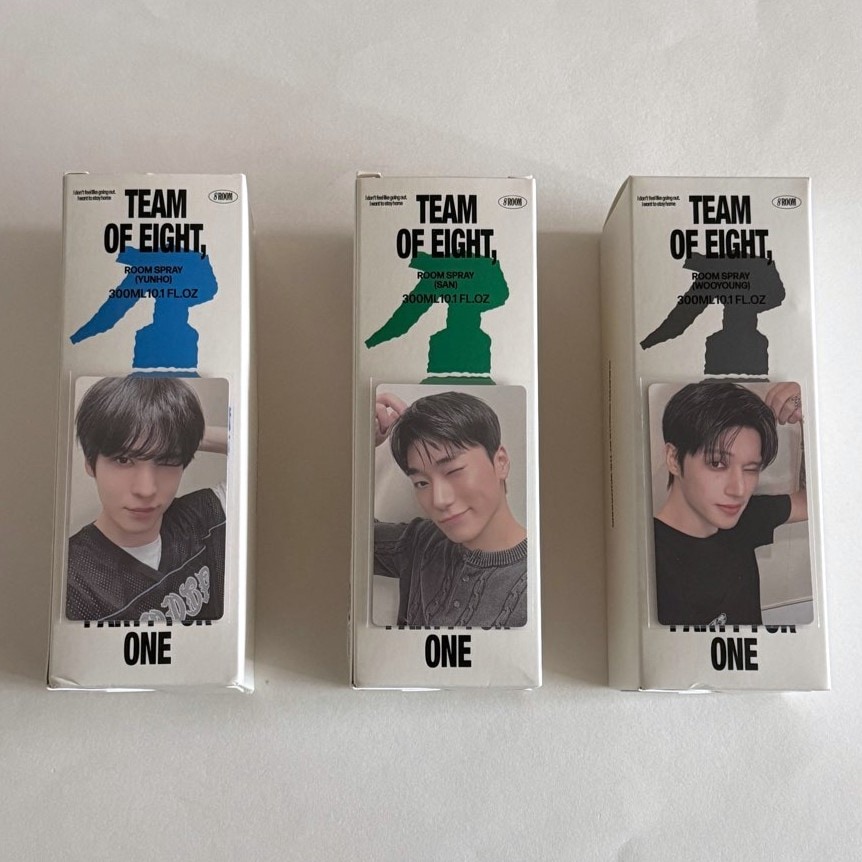ATEEZ POP-UP 8 ROOM 8Room Official Photocard Merch MD Room Spray 公式