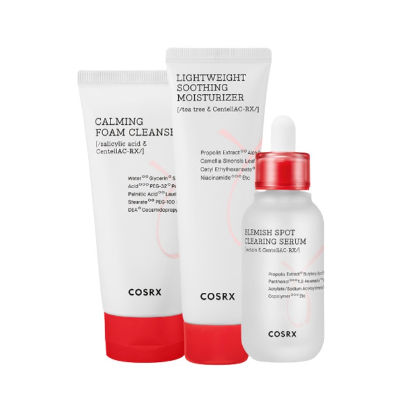 ACコレクション ワンステップ クレンザー 150ml + セラム 40ml + モイスチャライザー 80ml 3点セット