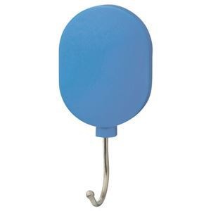 （まとめ） ミツヤ プラマグネットフック スイング式 耐荷重約7Kg 青 PMHRL-BU 1個 10セット