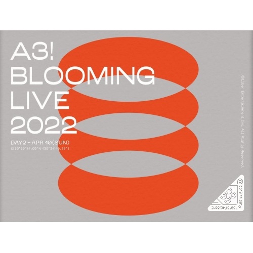 A3! BLOOMING LIVE 2022 DAY2(Blu-ray Disc.. (Blu-ray) PCXP-50899