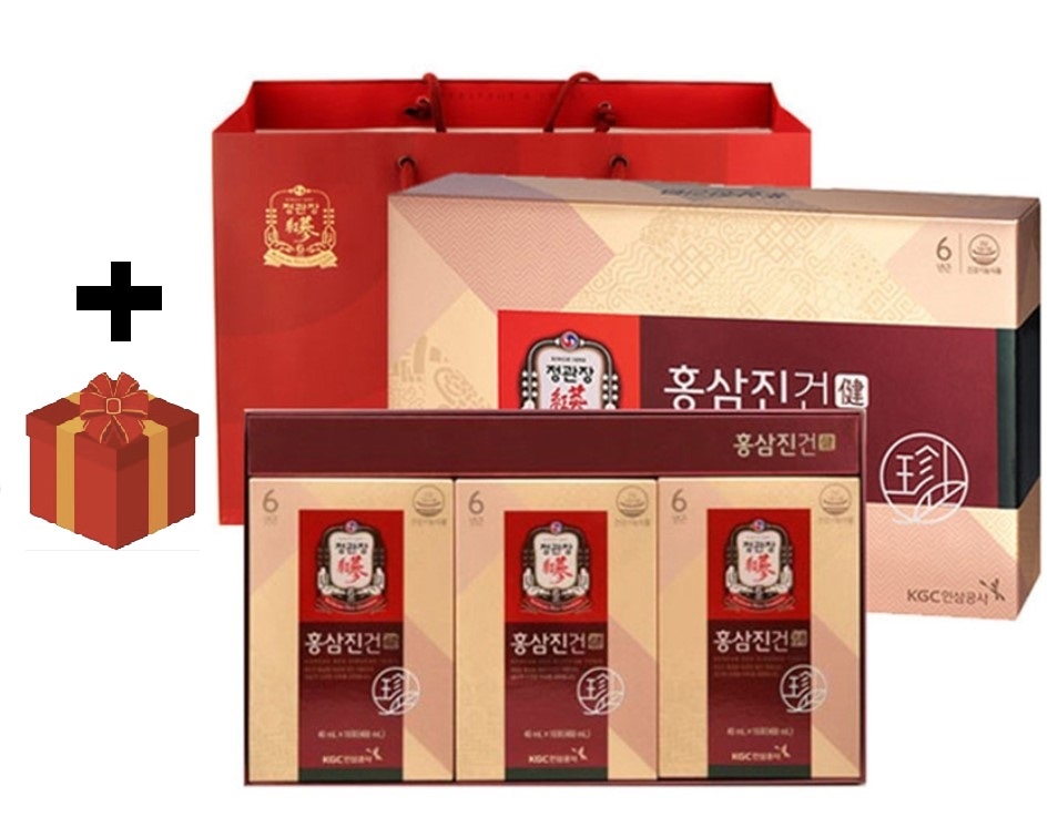 ホンサムジョン/ 韓国紅参/ 両親プレゼント/ 健康食品/ 紅参真空 ポーチ+ 30個/ 免疫力