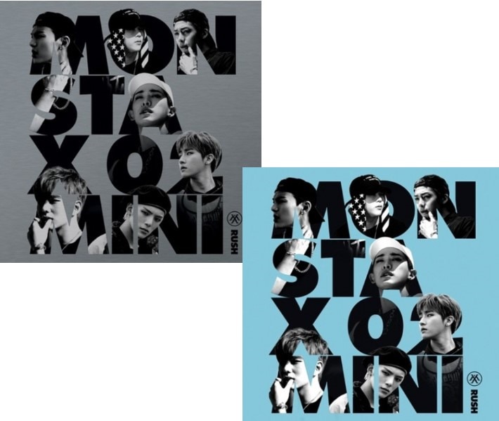 MONSTA X モンスタエックス ミニ 2集 RUSH / バージョン 2種 セット