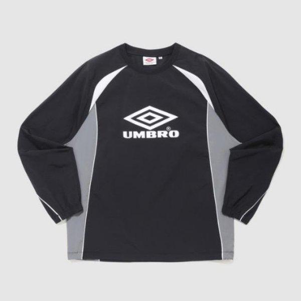長袖Tシャツ KQF UQ121CWT22-BLK HBL スポーティカジュアルピステ/BLACK