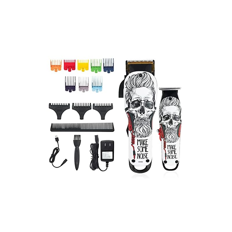 COSYONALL 電動バリカン ヘアカッター ヒゲトリマー 充電式 ヘアクリッパー Y4 防水バリカン コードレス 長さ0.8-13mm調整 低騒音 ショートヘア 散髪用セット クリスマスプレゼント