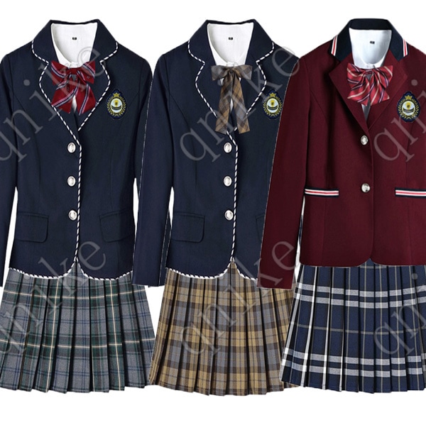 2022 新品 新作 女子高生 制服 セット スカート プリーツスカート チェック柄スカート学生服 ブレザー 大きいサイズ