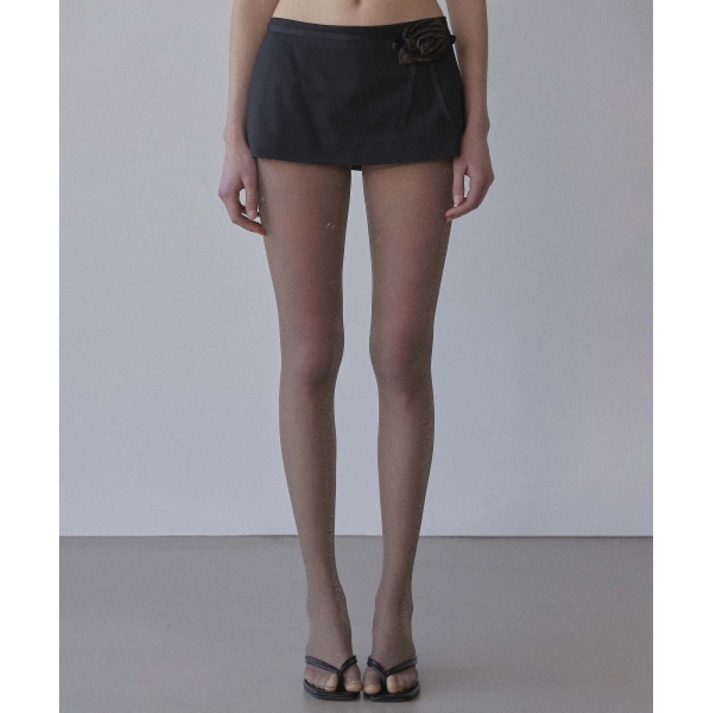 SCULPTOR グッドガールマイクロスカートブラック