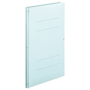 （まとめ） TANOSEE 背幅伸縮フラットファイル A4タテ 1000枚収容 背幅13113mm 青 1冊 20セット