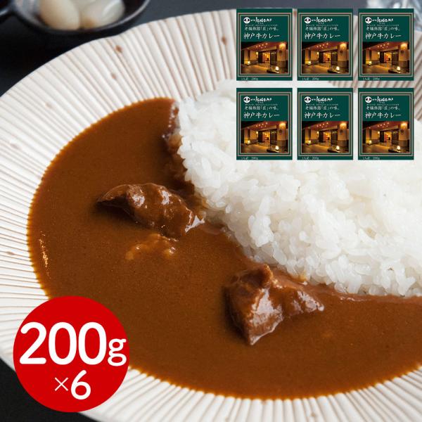 兵庫 ほてるISAGO神戸 神戸牛カレー 6食 SISK