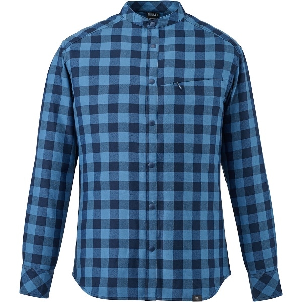 MILLET ミレー THERMO CHECK STAND SHIRT LS M アウトドア トップス MIV03137-N3171 メンズ 長袖