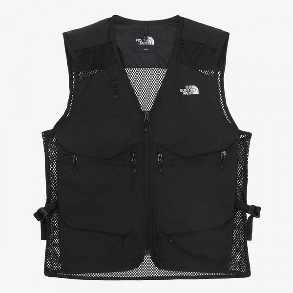 [ノースフェイス公式] NV5VR03A メンズギアメッシュベスト_ブラック