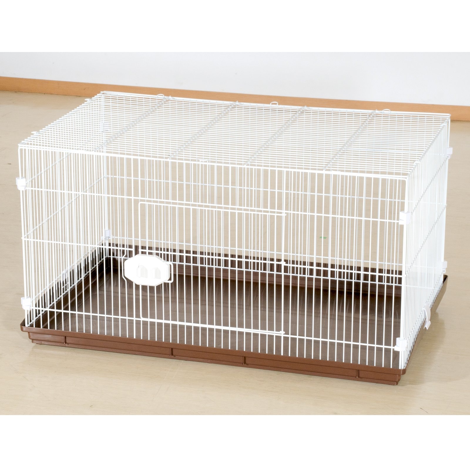 ジービー　エクステリア小動物　ホワイトXブラウン　ウサギ　モルモット　チンチラ　ＣＲＣ50―20―33―15―00