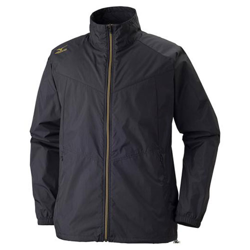 ミズノ 32JE666909XS ウインドブレーカーシャツ(汗出し)[メンズ]（XS / ブラック） 32JE666909XS