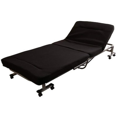 他サイト： OTB-SFN ブラック [折りたたみソファベッド] メーカー直送の商品画像