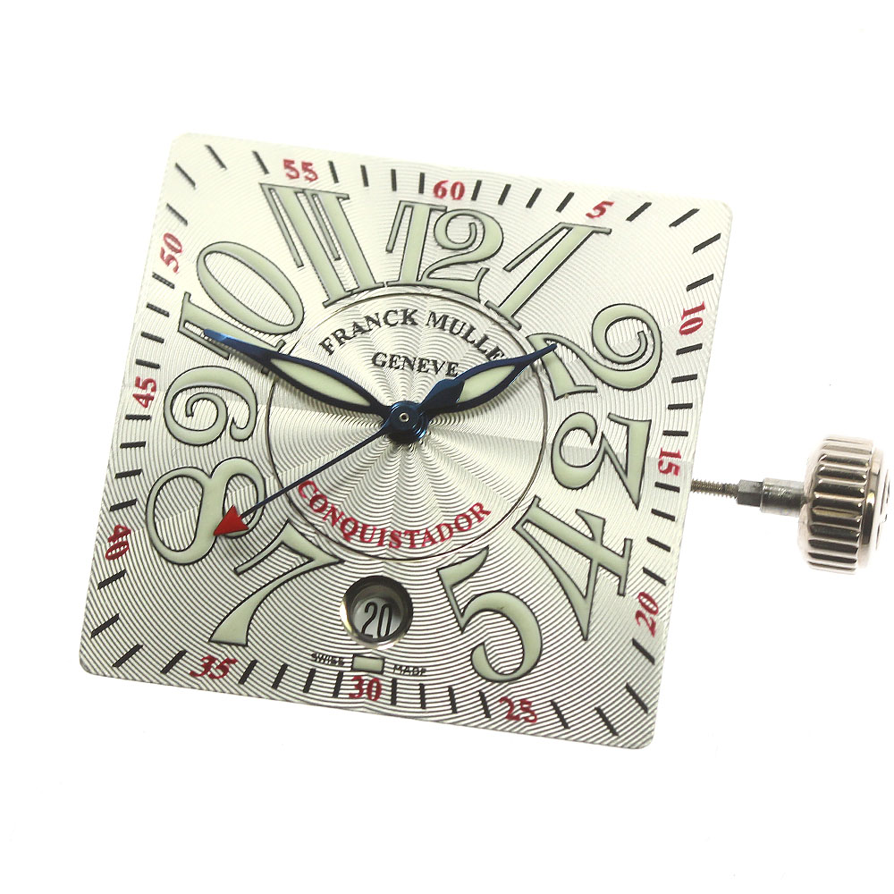 フランクミュラー FRANCK MULLER コンキスタドール ムーブメント プラチナローター Cal.2800C 自動巻き メンズ 美品 _A-2【中古】