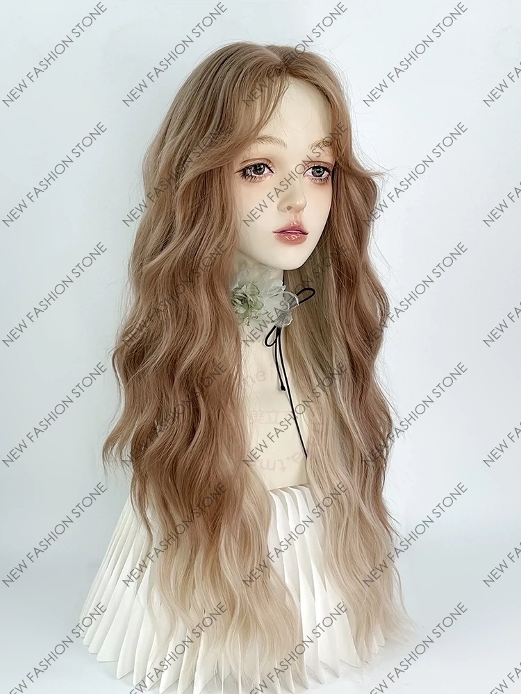 ウィッグウェーブロングボリュームヘアセット-60