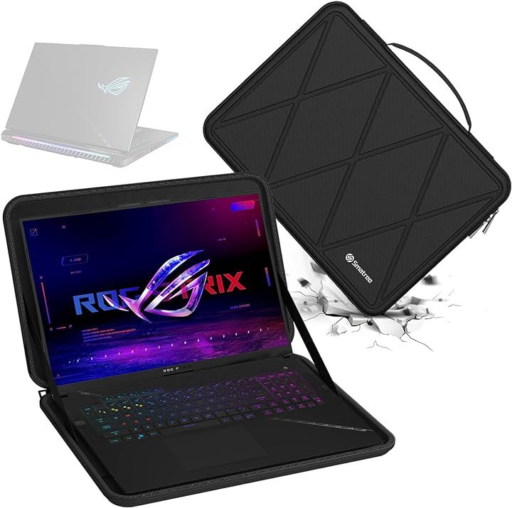 ハードEVA保護スリーブケース 18インチ ASUS ROG Strix Scar( Black-For ASUS 18インチ, For ASUS 18インチ(X8329）)