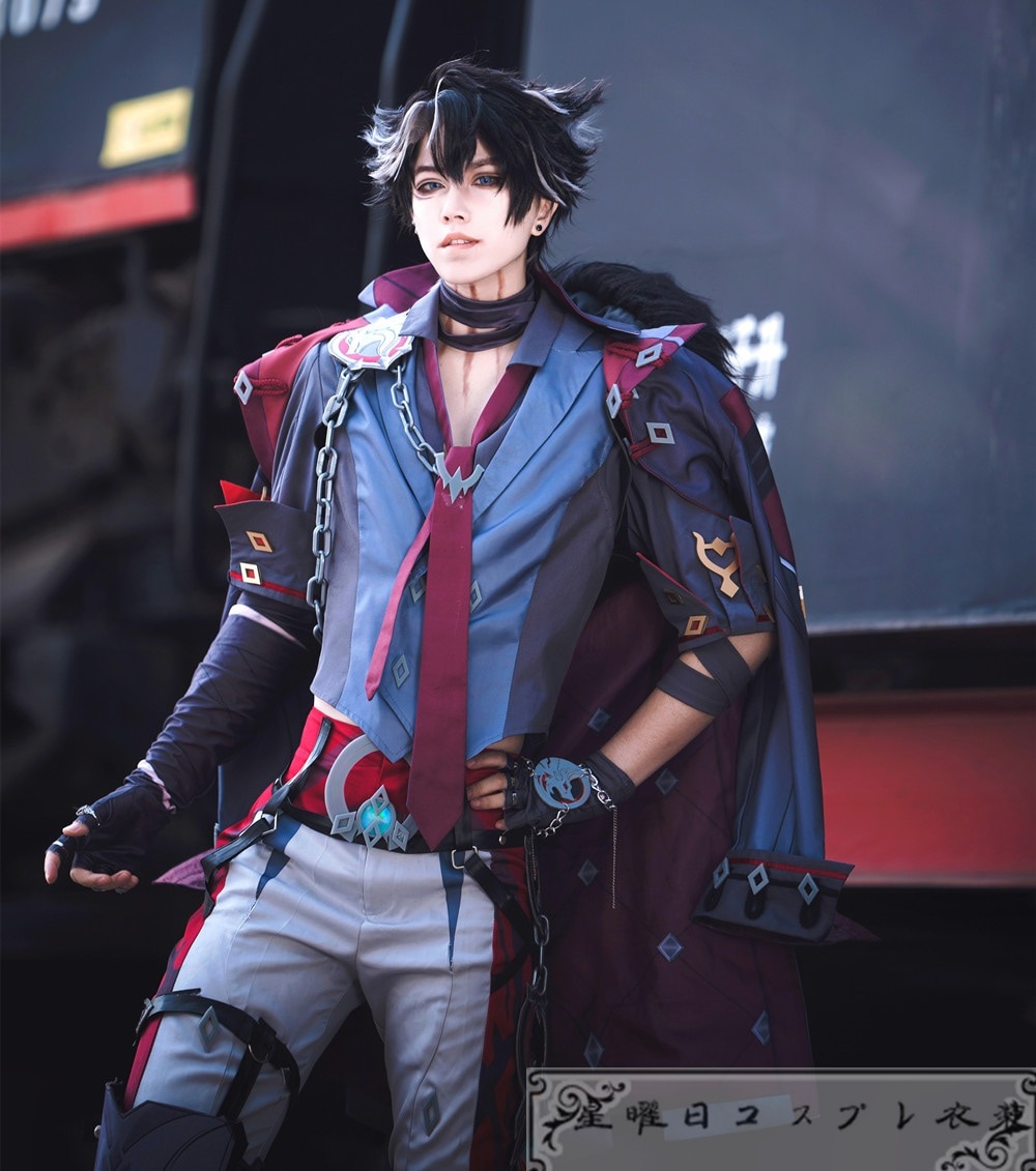 原神 げんしん Genshin フォンテーヌ風 リオセスリ Wriothesley コスプレ衣装 コスチューム ハロウィン 変装 仮装