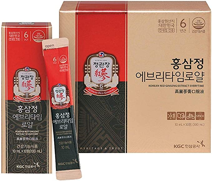 紅参精エヴリタイムロイヤル 30包(10ml*10包*3箱) [並行輸入品]