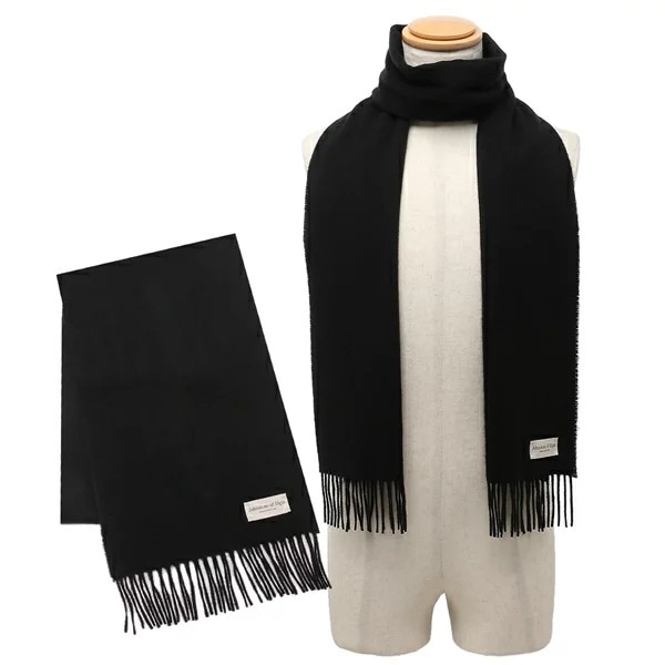 マフラー ブラック メンズ レディース ユニセックス WA000016 SA0900 小判