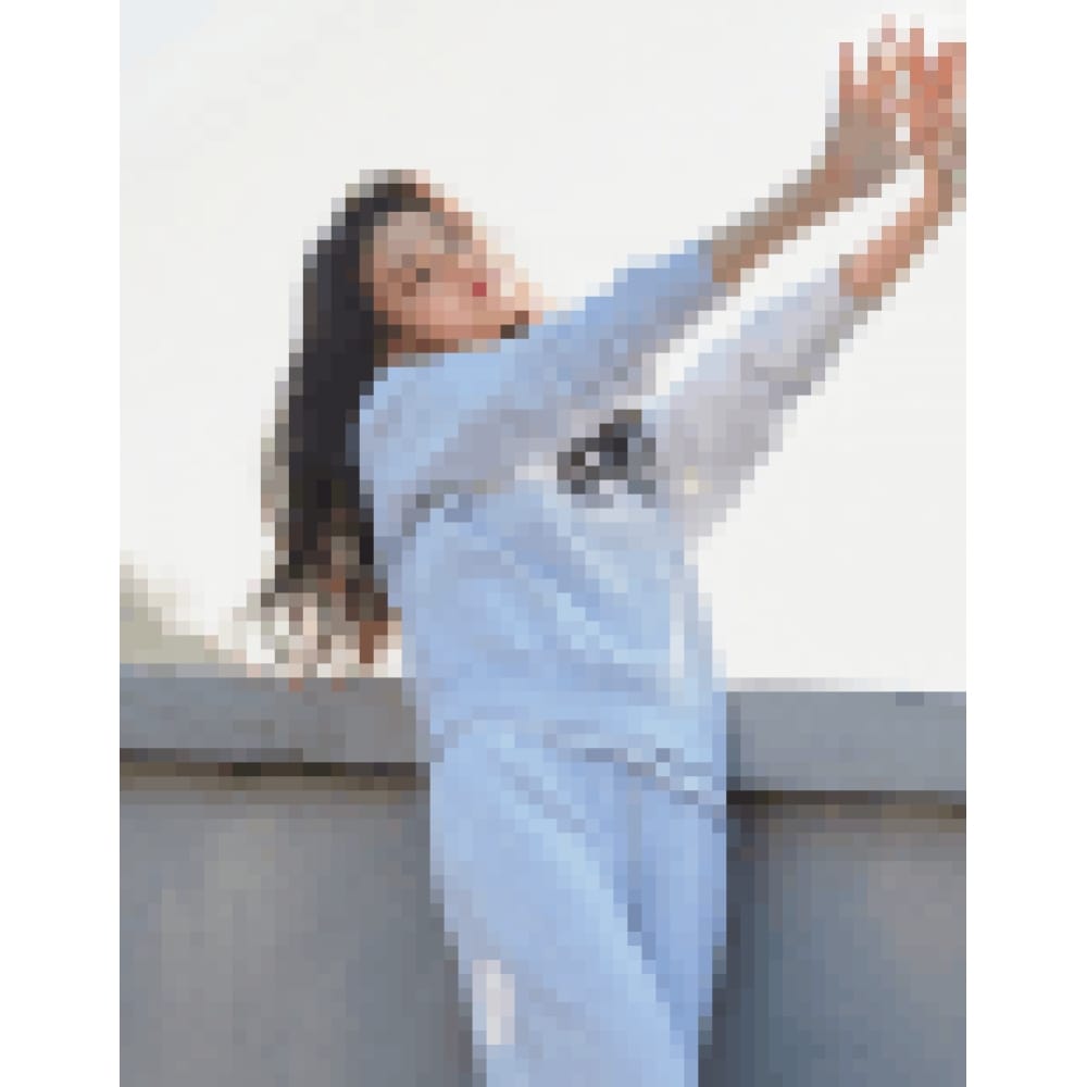 GIORDANO 323510女性アンブラシドテリークルーネックプルオーバー_10color